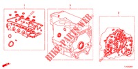 GASKET KIT/ TRANSMISSION ASSY. (2.4L) for Honda ACCORD 2.4 S 4 Doors 6 speed manual 2012