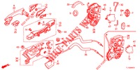REAR DOOR LOCKS/OUTER HAN DLE  for Honda ACCORD 2.4 S 4 Doors 6 speed manual 2012