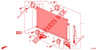 AIR CONDITIONER (CONDENSATEUR) (DIESEL) for Honda ACCORD DIESEL 2.2 COMFORT 4 Doors 6 speed manual 2013