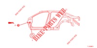 GROMMET (LATERAL) for Honda ACCORD DIESEL 2.2 LUXURY 4 Doors 6 speed manual 2013