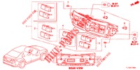 HEATER CONTROL  for Honda ACCORD DIESEL 2.2 ELEGANCE 4 Doors 5 speed automatic 2012