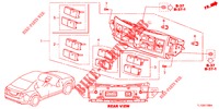 HEATER CONTROL  for Honda ACCORD DIESEL 2.2 LUXURY H 4 Doors 6 speed manual 2013