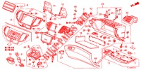INSTRUMENT GARNISH (COTE DE PASSAGER) (LH) for Honda ACCORD 2.4 S 4 Doors 6 speed manual 2013