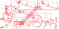 BRAKE MASTER CYLINDER/MAS TER POWER (LH) for Honda ACCORD 2.0 COMFORT 4 Doors 6 speed manual 2014