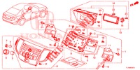 AUDIO UNIT  for Honda ACCORD 2.0 ELEGANCE 4 Doors 6 speed manual 2014