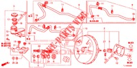 BRAKE MASTER CYLINDER/MAS TER POWER (LH) for Honda ACCORD 2.0 ELEGANCE 4 Doors 6 speed manual 2014