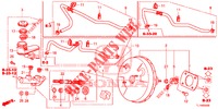 BRAKE MASTER CYLINDER/MAS TER POWER (LH) for Honda ACCORD 2.0 ELEGANCE PACK 4 Doors 6 speed manual 2014