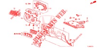 INSTRUMENT GARNISH (COTE DE CONDUCTEUR) (LH) for Honda ACCORD 2.0 ELEGANCE PACK 4 Doors 5 speed automatic 2014