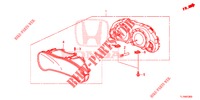 SPEEDOMETER  for Honda ACCORD 2.0 EXECUTIVE 4 Doors 6 speed manual 2014