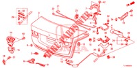 TRUNK LID (4D)  for Honda ACCORD DIESEL 2.2 COMFORT 4 Doors 5 speed automatic 2014