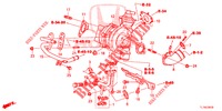 TURBOCHARGER SYSTEM (DIESEL) for Honda ACCORD DIESEL 2.2 COMFORT 4 Doors 5 speed automatic 2014