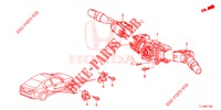 COMBINATION SWITCH  for Honda ACCORD DIESEL 2.2 ELEGANCE 4 Doors 6 speed manual 2014
