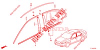 FRONT GRILLE/MOLDING  for Honda ACCORD DIESEL 2.2 ELEGANCE 4 Doors 6 speed manual 2014