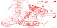 HEATER CONTROL  for Honda ACCORD DIESEL 2.2 ELEGANCE 4 Doors 6 speed manual 2014