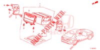 AUDIO UNIT (NAVIGATION) for Honda ACCORD DIESEL 2.2 ELEGANCE PACK 4 Doors 6 speed manual 2014
