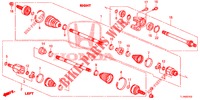FRONT DRIVESHAFT/HALF SHA FT (DIESEL) for Honda ACCORD DIESEL 2.2 ELEGANCE PACK 4 Doors 5 speed automatic 2014