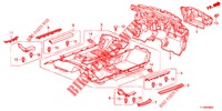 FLOOR MAT/INSULATOR  for Honda ACCORD DIESEL 2.2 LUXURY 4 Doors 5 speed automatic 2014