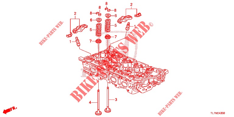 VALVE/ROCKER ARM (DIESEL) for Honda ACCORD DIESEL 2.2 LUXURY 4 Doors 5 speed automatic 2014