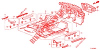 FLOOR MAT/INSULATOR  for Honda ACCORD DIESEL 2.2 S 4 Doors 5 speed automatic 2014