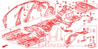 FLOOR/INNER PANELS  for Honda ACCORD 2.4 EXCLUSIVE 4 Doors 6 speed manual 2014