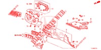 INSTRUMENT GARNISH (COTE DE CONDUCTEUR) (LH) for Honda ACCORD 2.4 EXCLUSIVE 4 Doors 6 speed manual 2014