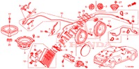 RADIO ANTENNA/SPEAKER (LH) for Honda ACCORD 2.4 EXCLUSIVE 4 Doors 6 speed manual 2014