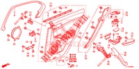 REAR DOOR LINING (4D)  for Honda ACCORD 2.4 EXCLUSIVE 4 Doors 6 speed manual 2014
