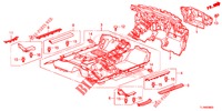 FLOOR MAT/INSULATOR  for Honda ACCORD 2.0 COMFORT 4 Doors 6 speed manual 2015