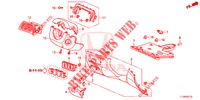 INSTRUMENT GARNISH (COTE DE CONDUCTEUR) (LH) for Honda ACCORD 2.0 COMFORT 4 Doors 6 speed manual 2015