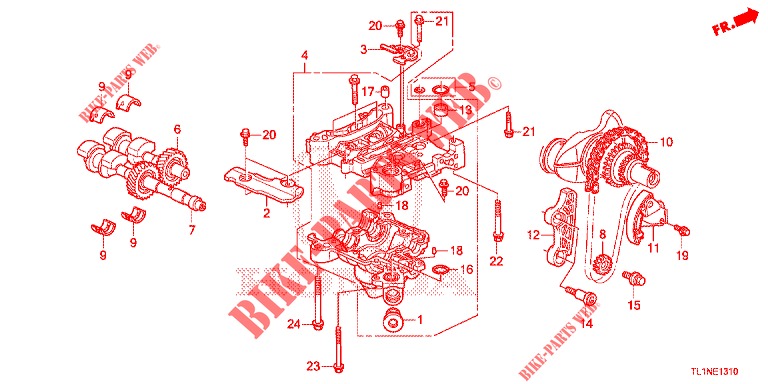 BALANCER SHAFT (2.0L) for Honda ACCORD 2.0 COMFORT 4 Doors 6 speed manual 2015