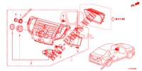 CENTER MODULE (NAVIGATION) for Honda ACCORD 2.0 EXECUTIVE 4 Doors 6 speed manual 2015