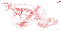 AUDIO UNIT (NAVIGATION) for Honda ACCORD 2.0 EXECUTIVE 4 Doors 5 speed automatic 2015