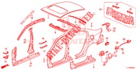 OUTER PANELS/REAR PANEL  for Honda ACCORD DIESEL 2.2 ELEGANCE 4 Doors 6 speed manual 2015