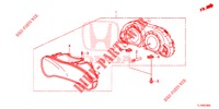 SPEEDOMETER  for Honda ACCORD DIESEL 2.2 ELEGANCE PACK 4 Doors 6 speed manual 2015