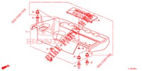 ENGINE COVER (DIESEL) for Honda ACCORD DIESEL 2.2 ELEGANCE PACK 4 Doors 5 speed automatic 2015