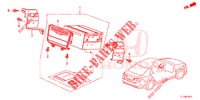 AUDIO UNIT (NAVIGATION) for Honda ACCORD DIESEL 2.2 EXECUTIVE 4 Doors 6 speed manual 2015