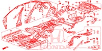 FLOOR/INNER PANELS  for Honda ACCORD DIESEL 2.2 EXECUTIVE 4 Doors 6 speed manual 2015