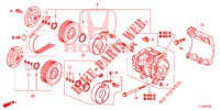 AIR CONDITIONER (COMPRESSEUR) (DIESEL) for Honda ACCORD DIESEL 2.2 LUXURY 4 Doors 5 speed automatic 2015