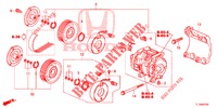 AIR CONDITIONER (COMPRESSEUR) (DIESEL) for Honda ACCORD DIESEL 2.2 S 4 Doors 6 speed manual 2015