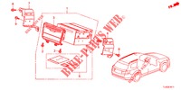 AUDIO UNIT (NAVIGATION) for Honda ACCORD TOURER DIESEL 2.2 ELEGANCE PACK 5 Doors 5 speed automatic 2013