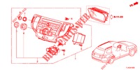CENTER MODULE (NAVIGATION) for Honda ACCORD TOURER DIESEL 2.2 LUXURY 5 Doors 5 speed automatic 2013