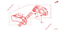 SPEEDOMETER  for Honda ACCORD TOURER DIESEL 2.2 LUXURY 5 Doors 5 speed automatic 2013
