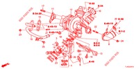 TURBOCHARGER SYSTEM (DIESEL) for Honda ACCORD TOURER DIESEL 2.2 LUXURY 5 Doors 5 speed automatic 2013