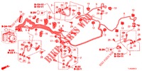 BRAKE LINES (VSA) (DIESEL) (LH) for Honda ACCORD TOURER DIESEL 2.2 SH 5 Doors 6 speed manual 2013