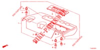 ENGINE COVER (DIESEL) for Honda ACCORD TOURER DIESEL 2.2 SH 5 Doors 6 speed manual 2013