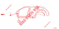 GROMMET (LATERAL) for Honda ACCORD TOURER DIESEL 2.2 SH 5 Doors 6 speed manual 2013