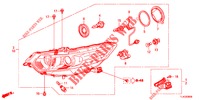 HEADLIGHT  for Honda ACCORD TOURER DIESEL 2.2 SH 5 Doors 6 speed manual 2013