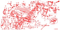 INSTRUMENT PANEL UPPER (LH) for Honda ACCORD TOURER DIESEL 2.2 SH 5 Doors 6 speed manual 2013