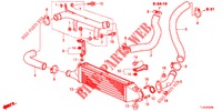 INTERCOOLER (2) for Honda ACCORD TOURER DIESEL 2.2 SH 5 Doors 6 speed manual 2013