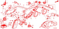 RADIO ANTENNA/SPEAKER (LH) for Honda ACCORD TOURER DIESEL 2.2 SH 5 Doors 6 speed manual 2013